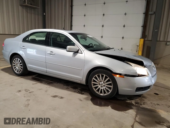 2006 Mercury Milan Premier with VIN 3MEHM08116R638785, listed as a Copart auction lot 64641395 with 127,178 mi miles and Salvage title. Bid and sale history available at DreamBid. Image 4.