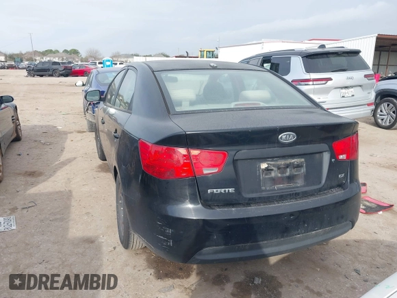 2012 Kia Forte EX with VIN KNAFU4A23C5491562, listed as a IAAI auction lot 41687560 with 250,638 mi miles. Bid and sale history available at carsss.com. Image 3.