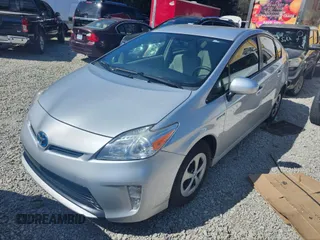2013 Toyota Prius One with VIN JTDKN3DU4D0343327, listed as a IAAI auction lot 41736961 with 1 mi miles. Bid and sale history available at carsss.com. Image 6.