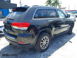 2015 Jeep Grand Cherokee Limited with VIN 1C4RJFBG4FC827251, listed as a IAAI auction lot 41930563 with 94,208 mi miles. Bid and sale history available at carsss.com. Image 4.