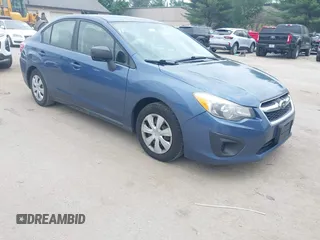 2013 Subaru Impreza with VIN JF1GJAA64DH031995, listed as a IAAI auction lot 42612982 with 177,631 mi miles and . Bid and sale history available at DreamBid. Image 1.