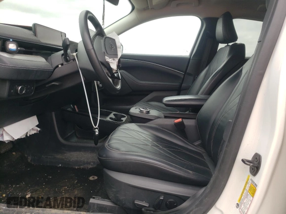 2022 Ford Mustang Mach-E Select with VIN 3FMTK1SS1NMA48621, listed as a Copart auction lot 56205175 with 57,291 mi miles and Salvage title. Bid and sale history available at DreamBid. Image 7.