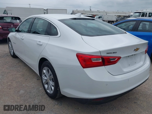 2025 Chevrolet Malibu LT with VIN 1G1ZD5ST5SF130350, listed as a IAAI auction lot 42140549 with 15,639 mi miles and . Bid and sale history available at DreamBid. Image 3.