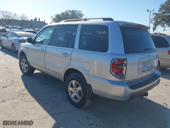 2007 Honda Pilot EX with VIN 5FNYF28417B043598, listed as a IAAI auction lot 41535648 with 171,012 mi miles. Bid and sale history available at carsss.com. Image 3.