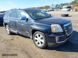 2017 GMC Terrain SLT with VIN 2GKFLUE38H6108031, listed as a IAAI auction lot 41711477 with 128,277 mi miles. Bid and sale history available at carsss.com. Image 1.