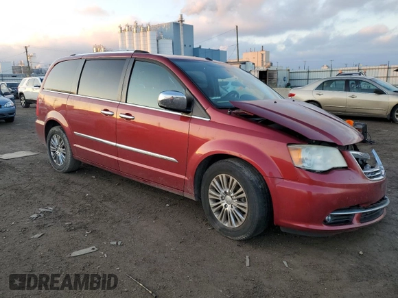 2011 Chrysler Town & Country Limited with VIN 2A4RR6DG3BR698744, listed as a Copart auction lot 84843524 with 225,807 mi miles and Salvage Title. Bid and sale history available at carsss.com. Image 4.