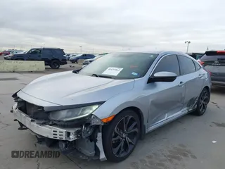 2019 Honda Civic Sport with VIN 19XFC2F8XKE015898, listed as a IAAI auction lot 41431062 with 108,071 mi miles and . Bid and sale history available at DreamBid. Image 6.