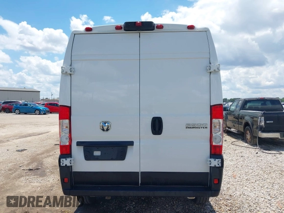 2024 Ram ProMaster Cargo Tradesman with VIN 3C6LRVDG0RE132209, listed as a IAAI auction lot 42216086 with 21,442 mi miles and . Bid and sale history available at DreamBid. Image 16.