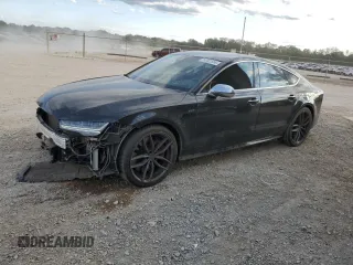 2017 Audi S7 Prestige with VIN WAU2FAFC1HN057527, listed as a Copart auction lot 76242104 with 58,776 mi miles and Salvage Title. Bid and sale history available at carsss.com. Image 1.