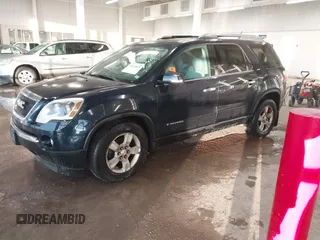 2007 GMC Acadia SLT with VIN 1GKEV33707J103414, listed as a IAAI auction lot 41221610 with 165,089 mi miles. Bid and sale history available at carsss.com. Image 2.