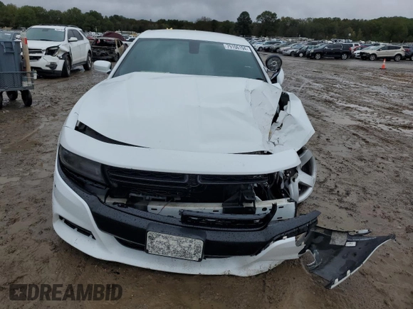 2019 Dodge Charger Police with VIN 2C3CDXAG3KH547577, listed as a Copart auction lot 79106194 with 81,077 mi miles and Salvage Title. Bid and sale history available at DreamBid. Image 5.