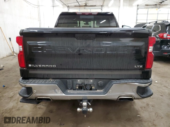 2021 Chevrolet Silverado 1500 LTZ with VIN 1GCUYGEDXMZ138578, listed as a Copart auction lot 88175175 with 134,055 mi miles and Salvage Title. Bid and sale history available at DreamBid. Image 6.