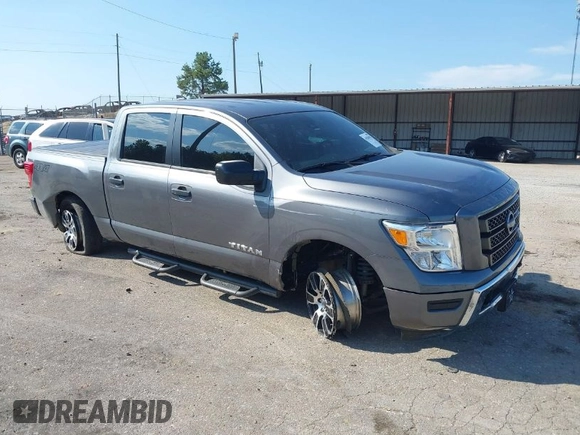 2023 Nissan Titan SV with VIN 1N6AA1EC6PN101712, listed as a IAAI auction lot 40206621 with 50,210 mi miles and . Bid and sale history available at DreamBid. Image 1.