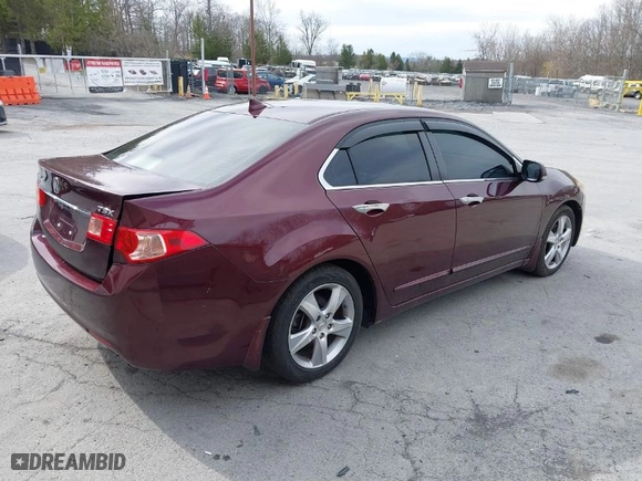 2011 Acura TSX with VIN JH4CU2F69BC014083, listed as a IAAI auction lot 42031249 with 163,012 mi miles. Bid and sale history available at carsss.com. Image 4.