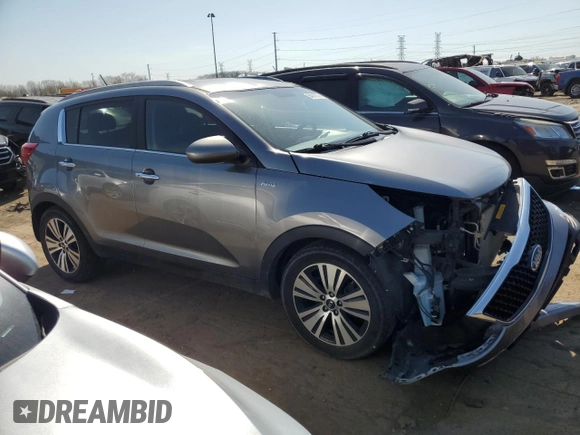 2016 Kia Sportage EX with VIN KNDPCCACXG7837727, listed as a Copart auction lot 54017575 with 69,958 mi miles and Clean Title. Bid and sale history available at carsss.com. Image 4.