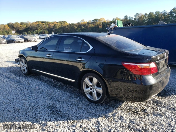 2011 Lexus LS 460 L with VIN JTHGL5EF0B5041863, listed as a Copart auction lot 80481934 with NaN miles and Salvage Title. Bid and sale history available at carsss.com. Image 2.