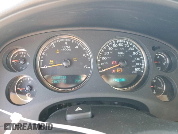 2013 GMC Yukon Denali with VIN 1GKS2EEF0DR267478, listed as a Copart auction lot 49575025 with 53,637 mi miles and Salvage Title. Bid and sale history available at carsss.com. Image 9.