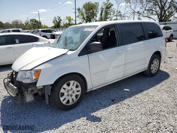 2016 Dodge Grand Caravan SE with VIN 2C4RDGBG5GR372139, listed as a Copart auction lot 52327315 with 120,611 mi miles and Salvage Title. Bid and sale history available at carsss.com. Image 1.