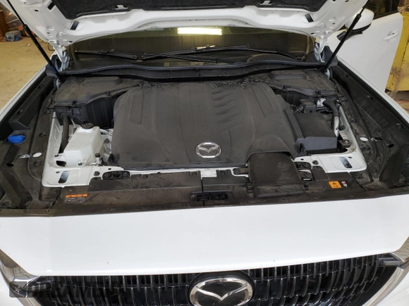 2024 Mazda CX-90 Premium Plus with VIN JM3KKEHD8R1147141, listed as a Copart auction lot 43001655 with 22,108 mi miles and Clean Title. Bid and sale history available at DreamBid. Image 14.
