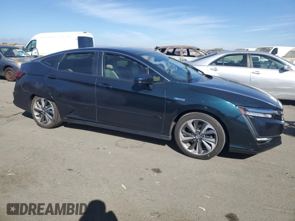 2018 Honda Clarity Plug-In Hybrid with VIN JHMZC5F17JC012950, listed as a Copart auction lot 74999254 with 78,418 mi miles and Salvage Title. Bid and sale history available at carsss.com. Image 4.