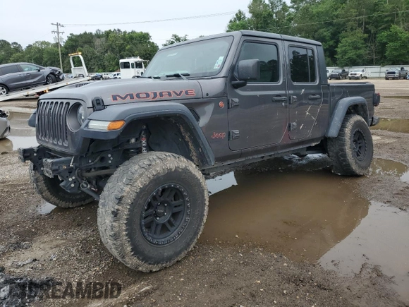 2020 Jeep Gladiator Mojave с VIN 1C6JJTEG4LL206635, выставлен на аукционе Copart как лот 57681805 с пробегом 112 161 миль миль и Списание • Salvage title. История ставок и продаж доступна на DreamBid. Изображение 1.