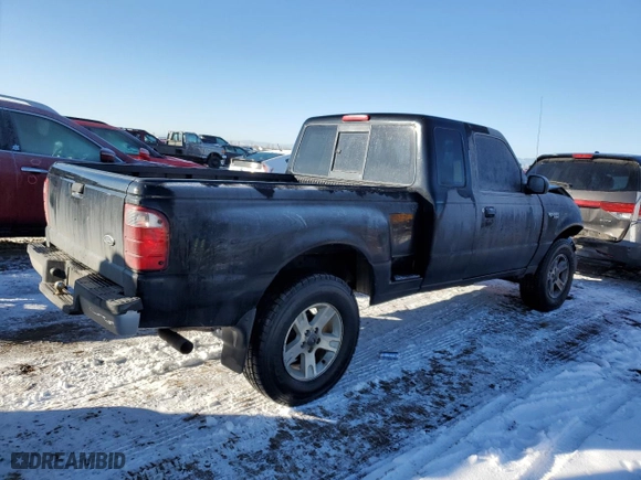 2004 Ford Ranger XL Fleet with VIN 1FTZR15E84PB38261, listed as a Copart auction lot 42250855 with 72,650 mi miles and Salvage Title. Bid and sale history available at carsss.com. Image 3.