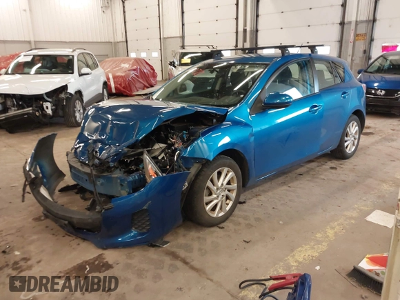 2012 Mazda 3 i Touring with VIN JM1BL1L81C1661610, listed as a IAAI auction lot 41840710 with 60,567 mi miles and . Bid and sale history available at DreamBid. Image 18.