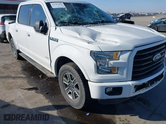 2015 Ford F-150 XLT with VIN 1FTEW1EP9FFB32292, listed as a IAAI auction lot 41787356 with 150,430 mi miles. Bid and sale history available at carsss.com. Image 1.
