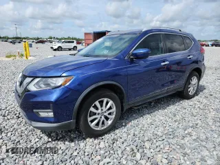 2017 Nissan Rogue SV with VIN KNMAT2MT9HP556466, listed as a Copart auction lot 61351405 with 93,217 mi miles and Salvage title. Bid and sale history available at DreamBid. Image 1.