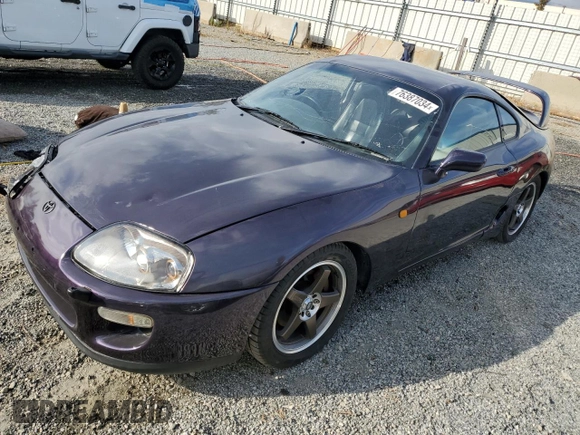 1996 Toyota Supra с VIN JZA8000035815, выставлен на аукционе Copart как лот 76387034 с пробегом 102 149 миль миль и Списание • Salvage title. История ставок и продаж доступна на DreamBid. Изображение 1.