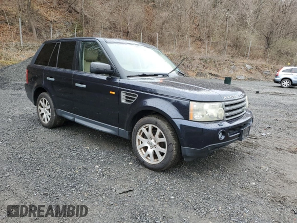 2007 Land Rover Range Rover Sport HSE with VIN SALSF25477A118770, listed as a Copart auction lot 51675965 with 144,609 mi miles and Salvage Title. Bid and sale history available at DreamBid. Image 4.
