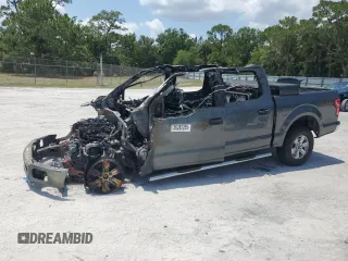 2019 Ford F-150 XL with VIN 1FTEW1E54KFA64007, listed as a Copart auction lot 56282205 with Not provided miles and Non repairable. Bid and sale history available at DreamBid. Image 1.