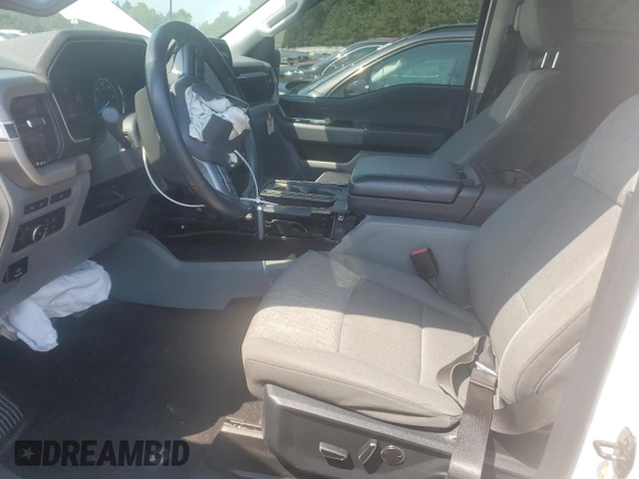 2021 Ford F-150 XL with VIN 1FTFW1E58MFB02149, listed as a Copart auction lot 60213045 with 117,142 mi miles and Salvage title. Bid and sale history available at DreamBid. Image 7.