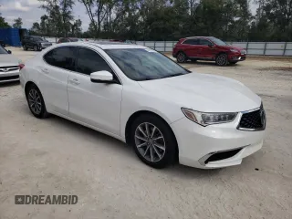 2019 Acura TLX w/Technology Pkg with VIN 19UUB1F56KA000104, listed as a Copart auction lot 44227915 with 95,356 mi miles and Salvage Title. Bid and sale history available at carsss.com. Image 4.