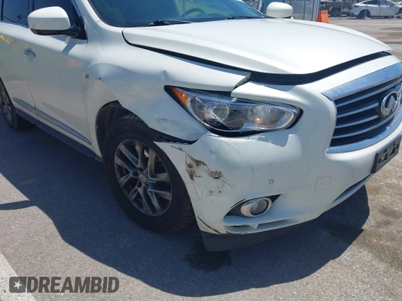 2015 Infiniti QX60 with VIN 5N1AL0MM2FC540784, listed as a IAAI auction lot 42226443 with 108,638 mi miles and . Bid and sale history available at DreamBid. Image 6.