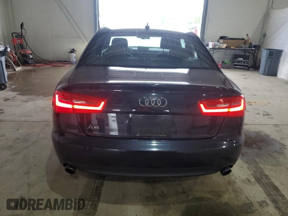 2014 Audi A6 Premium Plus with VIN WAUGFAFCXEN089099, listed as a Copart auction lot 54694535 with 109,515 mi miles and Salvage title. Bid and sale history available at DreamBid. Image 6.