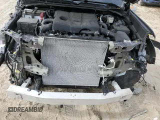 2023 Toyota Tundra SR5 with VIN 5TFLA5DA4PX065963, listed as a Copart auction lot 48775395 with 28,681 mi miles and Salvage title. Bid and sale history available at DreamBid. Image 12.