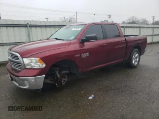 2019 Ram 1500 Classic Lone Star with VIN 1C6RR6LT1KS563496, listed as a Copart auction lot 44795285 with 75,753 mi miles and Salvage Title. Bid and sale history available at carsss.com. Image 1.