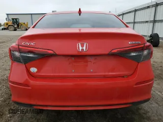 2024 Honda Civic Sedan Touring with VIN 2HGFE1F91RH329792, listed as a Copart auction lot 42254855 with 10,540 mi miles and Salvage Title. Bid and sale history available at carsss.com. Image 6.