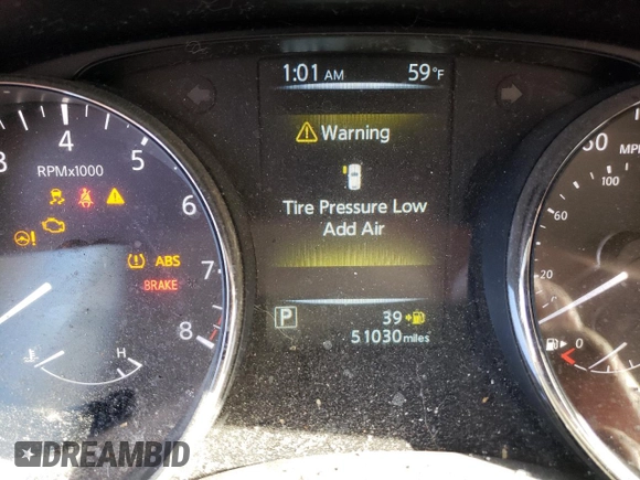 2017 Nissan Rogue S with VIN JN8AT2MV3HW253162, listed as a Copart auction lot 47687983 with 51,030 mi miles and . Bid and sale history available at DreamBid. Image 9.