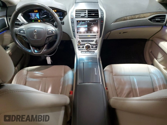 2017 Lincoln MKZ Hybrid Select with VIN 3LN6L5LU8HR626710, listed as a Copart auction lot 44447365 with 54,877 mi miles and Salvage Title. Bid and sale history available at DreamBid. Image 8.