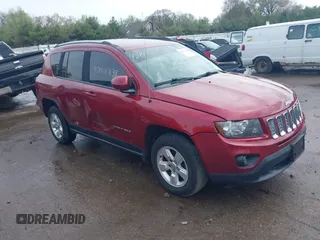 2016 Jeep Compass Latitude z VIN 1C4NJCEA3GD665807, wystawiony jako IAAI lot #42147138 z przebiegiem 130 244 mil mil oraz . Historia ofert i sprzedaży dostępna na DreamBid. Obrazek 1.