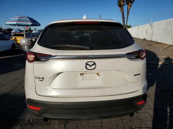 2022 Mazda CX-9 Sport with VIN JM3TCBBY1N0603329, listed as a Copart auction lot 88563065 with 54,687 mi miles and Salvage Title. Bid and sale history available at carsss.com. Image 6.