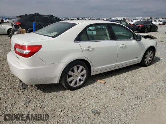 2008 Lincoln MKZ with VIN 3LNHM26T98R661893, listed as a Copart auction lot 58341995 with 146,527 mi miles and Salvage title. Bid and sale history available at DreamBid. Image 3.