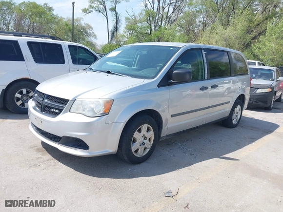 2012 Ram Cargo Van with VIN 2C4RDGAGXCR243180, listed as a IAAI auction lot 42061918 with 204,251 mi miles. Bid and sale history available at carsss.com. Image 2.