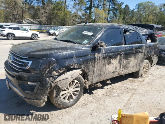 2018 Ford Expedition Max XLT with VIN 1FMJK1HT2JEA27266, listed as a Copart auction lot 49916725 with 119,485 mi miles and Salvage Title. Bid and sale history available at DreamBid. Image 1.