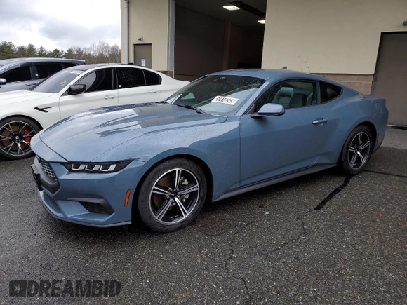 2024 Ford Mustang EcoBoost with VIN 1FA6P8TH6R5110157, listed as a Copart auction lot 52413245 with 9,210 mi miles and Clean Title. Bid and sale history available at DreamBid. Image 1.