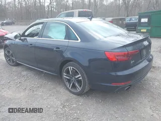 2017 Audi A4 Premium Plus with VIN WAUENAF45HN019873, listed as a IAAI auction lot 42081103 with 103,041 mi miles. Bid and sale history available at carsss.com. Image 3.