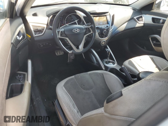 2012 Hyundai Veloster w/Gray Int with VIN KMHTC6AD7CU049777, listed as a Copart auction lot 54800215 with 221,091 mi miles and Clean title. Bid and sale history available at DreamBid. Image 8.