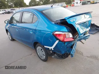 2024 Mitsubishi Mirage ES z VIN ML32FUFJ7RHF15743, wystawiony jako IAAI lot #42460558 z przebiegiem 5 931 mil mil oraz . Historia ofert i sprzedaży dostępna na DreamBid. Obrazek 3.